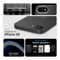 spigen enzo aramid magsafe matte black for iphone se 2025 extra photo 3