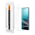 spigen glass tr ez fit hd 2 pack transparency for samsung galaxy s25 ultra extra photo 3