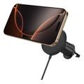 spigen onetap pro 4 magsafe car mount charger black for wireless airvent hook extra photo 2