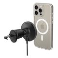 spigen onetap pro 4 magsafe car mount charger black for wireless airvent hook extra photo 3