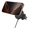 spigen onetap pro 4 magsafe car mount charger black for wireless air vent extra photo 2