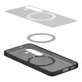 spigen ultra hybrid magsafe frost black for samsung galaxy s25 extra photo 3