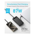 powerbank anker powercore 20000mah 87w qc pd black a1383h11 extra photo 2