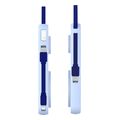 powerbank 3mk pastelup 10000mah 225w qc pd fqi wireless charging blue extra photo 1