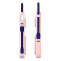 powerbank 3mk pastelup 10000mah 225w qc pd fqi wireless charging pink extra photo 2