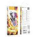 hoco usb a to lightning microusb usb c charging cable x76 3in1 18w 24a 1m multicolor extra photo 3