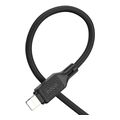 hoco usb a to lightning cable x90 18w 2a 1m black extra photo 2