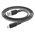 hoco usb a to microusb cable x69 18w 2a 1m black extra photo 2
