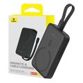 baseus powerbank magnetic mini 10000mah 20w pd fqi wireless charging black extra photo 2