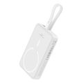 baseus powerbank magnetic mini 10000mah 20w pd fqi wireless charging white extra photo 2