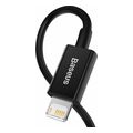 baseus superior series usb a to lightning cable 20w 24a 2m black calys c01 extra photo 1