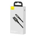 baseus tungsten gold usb a to lightning cable 20w 24a 2m black calwj a01 extra photo 1 baseus tungsten gold usb a to lightning cable 20w 24a 2m black calwj a01 extra photo 1