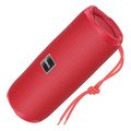 bluetooth speaker hoco hc16 2 x 5w tws usb micro sd radio fm red extra photo 1