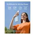 anker powerbank 20k 30w with usb c and lightning cable extra photo 2