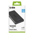 sbs powerbank 10000mah 2x usb 21 a black extra photo 1