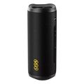qcy sp7 black portable bluetooth speaker w stereo sound 40w mic for calls rgb light show extra photo 1