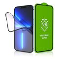 bestsuit flexible hybrid glass 5d for samsung galaxy s25 black extra photo 1