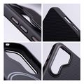 carbon elite mag cover compatible with magsafe for samsung s25 ultra black extra photo 4