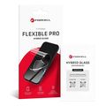 forcell flexible nano glass 5d for samsung galaxy s25 ultra black working fingerprint scanner extra photo 1