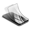forcell flexible nano glass 5d for samsung galaxy s25 ultra black working fingerprint scanner extra photo 2