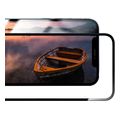 forcell flexible nano glass 5d for samsung galaxy s25 ultra black working fingerprint scanner extra photo 5