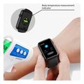 lamtech smart watch bt51 with sport tracking total black lam113508 extra photo 9