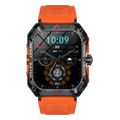 lamtech sport watch bt51 health sensor sport tracking square tft 202 display borange lam11349 extra photo 5