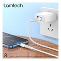 lamtech hq unbreakable cable type c to lightning white 1m lam112754 extra photo 7
