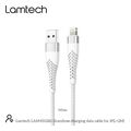 lamtech lightning to usb high quality unbreakable cable silver 2m lam450282 extra photo 5