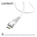 lamtech lightning to usb high quality unbreakable cable silver 2m lam450282 extra photo 6