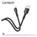 lamtech charging datacable lightning 1m black lam444519 extra photo 6