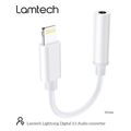 lamtech lightning adapter cable audio jack 35mm white lam063005 extra photo 4