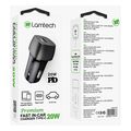 lamtech premium fast in car charger type c pd20w black lam112778 extra photo 3