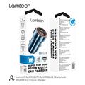 lamtech metal car charger qc30 pd20w saphire blue lam112679 extra photo 5