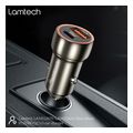 lamtech metal car charger qc30 pd20w metal gray lam112662 extra photo 1