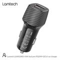 lamtech dual port car fast charger type c pd 25w usb 18w black lam023855 extra photo 4