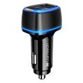 lamtech 2xusb 24a car charger for mobile phones black lam081741 extra photo 2