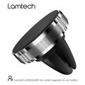 lamtech magnetic car air vent car smartphone holder silver lam020687 extra photo 3