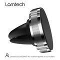 lamtech magnetic car air vent car smartphone holder silver lam020687 extra photo 5