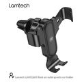 lamtech rock air outlet in car holder black lam112655 extra photo 1