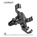 lamtech rock air outlet in car holder black lam112655 extra photo 5