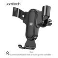 lamtech rock air outlet in car holder black lam112655 extra photo 6