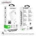 lamtech dual type c fast charger pd35w white lam113096 extra photo 6