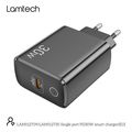 lamtech fast charger type c pd30w black lam112730 extra photo 1