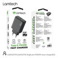 lamtech fast charger type c pd30w black lam112730 extra photo 3