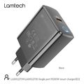 lamtech fast charger type c pd30w black lam112730 extra photo 4