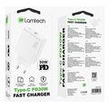 lamtech fast charger type c pd30w white lam112709 extra photo 1