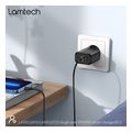 lamtech fast charger type c pd25w black lam112723 extra photo 4