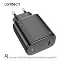 lamtech fast charger type c pd20w black lam112716 extra photo 4