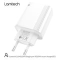 lamtech fast charger type c pd25w white lam112693 extra photo 5